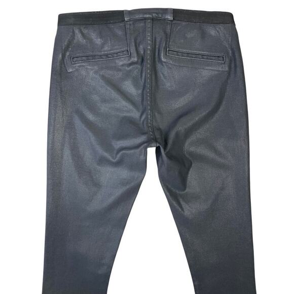 HELMUT by Helmut Lang Elastic Leggings High Gloss (Halo) Quake Size 28 NWT - Picture 11 of 16